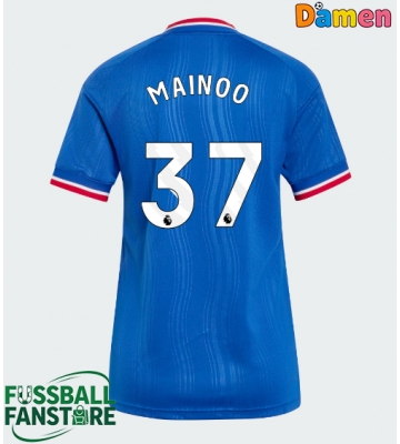 Manchester United Kobbie Mainoo #37 Replik Auswärtstrikot Damen 2026-27 Kurzarm